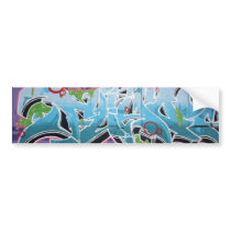 Graffiti, Berlin, Germany Bumper Sticker