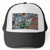 Graffiti, Berlin, Germany Mesh Hats