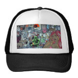 Graffiti, Berlin, Germany Mesh Hats