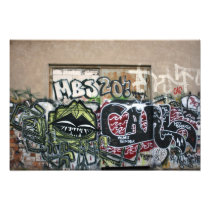 Graffiti, Berlin, Germany Photo Print