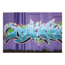 Graffiti, Berlin, Germany Photographic Print
