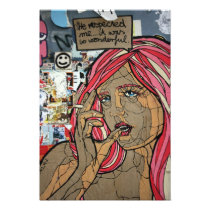 Graffiti, Berlin, Germany Photo Print
