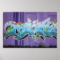 Graffiti, Berlin, Germany Posters