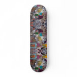Graffiti, Berlin, Germany Custom Skate Board