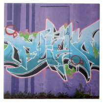 Graffiti, Berlin, Germany Ceramic Tiles