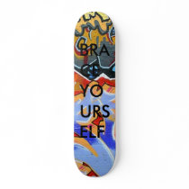 graffiti, BRACE YOURSELF skateboards