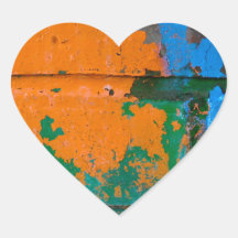 Graffiti Brick Heart Stickers