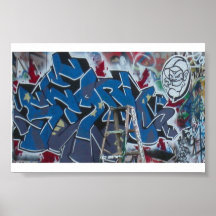 Graffiti by Sean *th' Blues* Posters