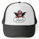 Graffiti Character - Angel - Trucker Hat by shirtocalypse Graffiti Character - Angel - Trucker Hat