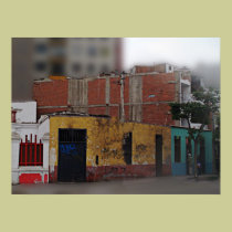 Graffiti Covered Buildings posters