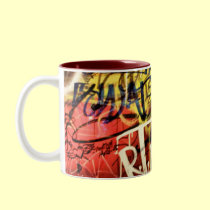Graffiti Cup mugs by hmbascom Graffiti Cup mugs
