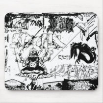 Graffiti Delight mousepads by ONEILLSTUDIOS Graffiti Delight mousepads