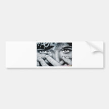 Graffiti Eyes Bumper Sticker