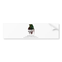 Graffiti Grenade Bumper Sticker