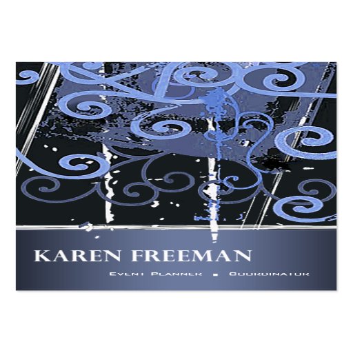 Graffiti Grunge Event Planner Coordinator Expert Business Card Templates