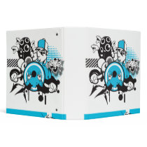 graffiti grunge notebook binders