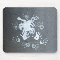 Graffiti Hands Mousepad by MousepadMania Graffiti Hands Mousepad
