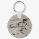 Graffiti Heart Keychain