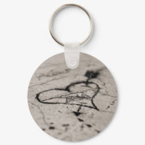 Graffiti Heart Keychain
