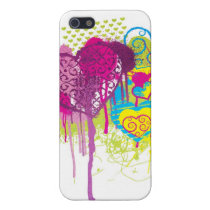 Graffiti Hearts iphone cases
