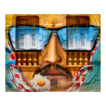 Graffiti in Olinda, Pernambuco, Brazil Poster posters by KitteasGallery Graffiti in Olinda, Pernambuco, Brazil Poster posters