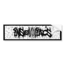Graffiti Insomniacs Collage bumper stickers by Insomniacs Graffiti Insomniacs Collage bumper stickers
