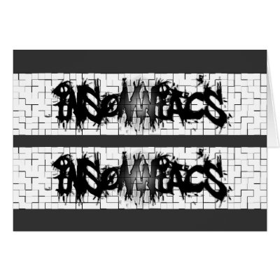 Graffiti Insomniacs Collage Cards by Insomniacs