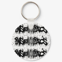 Graffiti Insomniacs Collage keychains