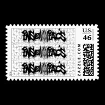Graffiti Insomniacs Collage postage