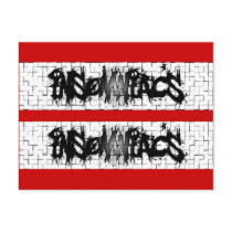 Graffiti Insomniacs Collage postcards