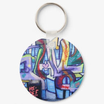 Graffiti Keychain