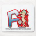 Graffiti Letter F mouse mat mousepads by WeirdWonderfulWeb Graffiti Letter F mouse mat mousepads