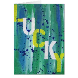 Graffiti Lucky Card