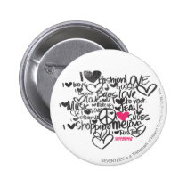 Graffiti Magenta buttons