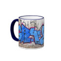 Graffiti mugs by BrainPain Graffiti mugs