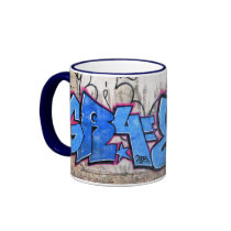 Graffiti mugs by BrainPain Graffiti mugs