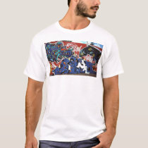 Graffiti Mural 1 t-shirts