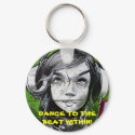 graffiti music, DANCE TO THE BEAT WITHIN! keychains by MoriahPotts92 graffiti music, DANCE TO THE BEAT WITHIN! keychains