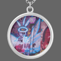 Graffiti necklaces