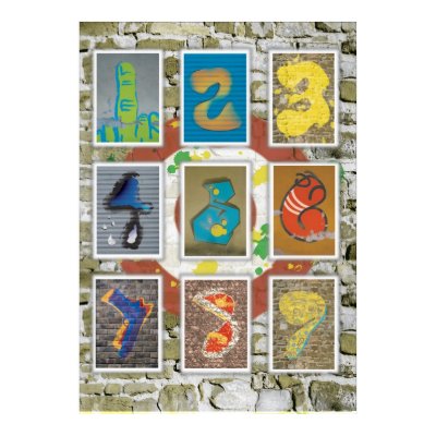 Graffiti Numbers Poster by jsternig