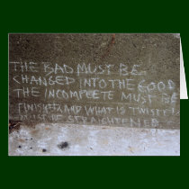 Graffiti on North Wall, Stairs to Kitsilano Beach cards