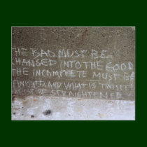 Graffiti on North Wall, Stairs to Kitsilano Beach postcards