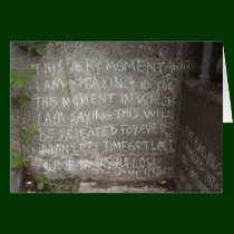 Graffiti on West Wall, Stairs to Kitsilano Beach cards