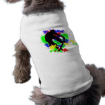 Graffiti Paint Splotches Skater Pet Tee
