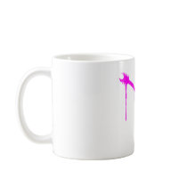 Graffiti Pink Guitar - Emo Alternative Grunge Rock Mugs
