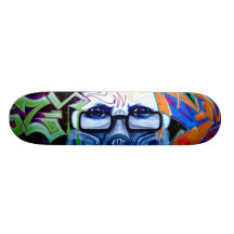 Graffiti Portrait Skateboard