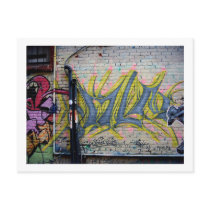 Graffiti Postcard by tackytophat Graffiti Postcard