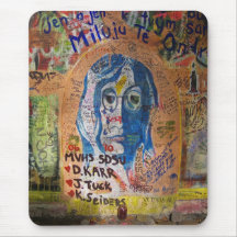 Graffiti - Prague Mouse Pads
