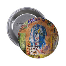 Graffiti - Prague Pinback Button