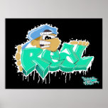 GRAFFITI REAL CARTOON print/poster